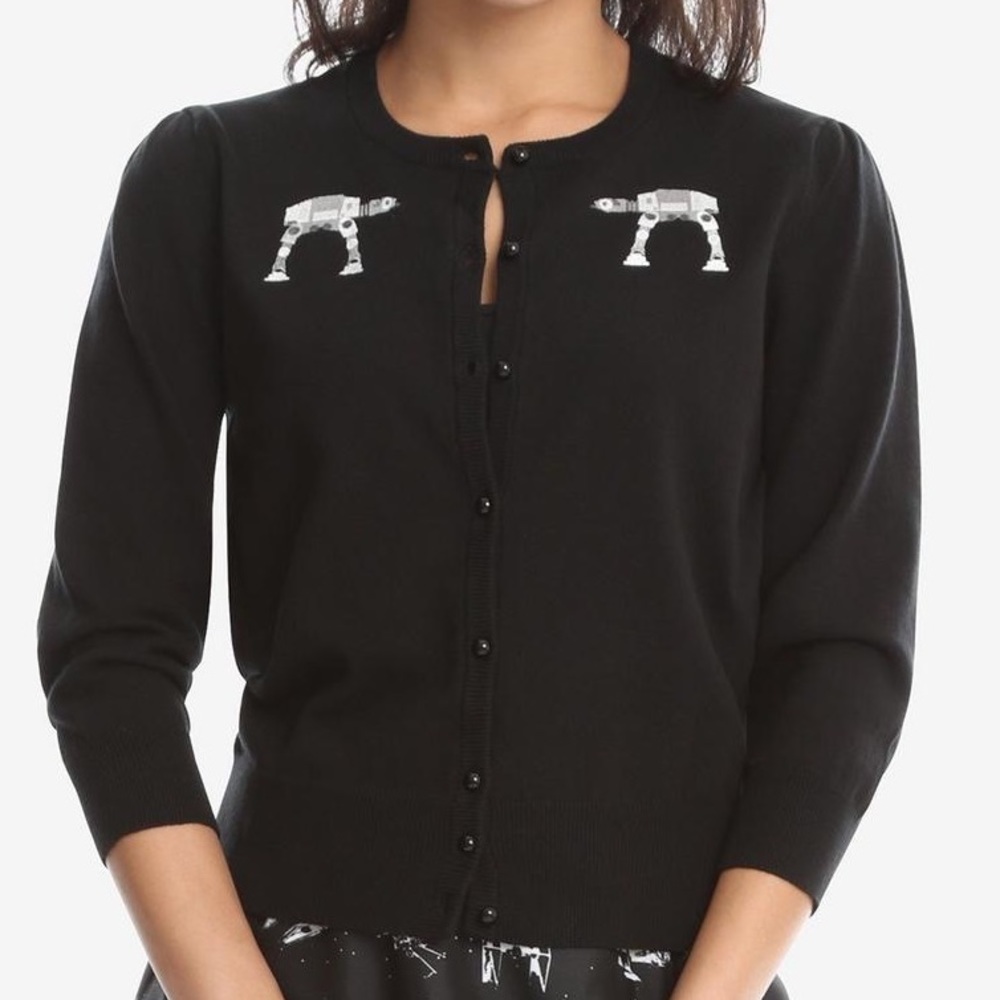 Her Universe Star Wars AT-AT Cardigan - sz M - Preowned